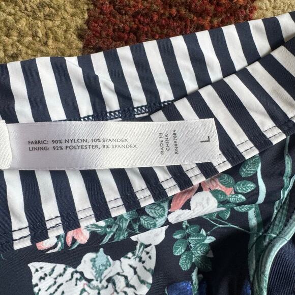 Tart Collections High Cut Floral Print Riley Cheeky Bikini Bottom Size L NWOT - Picture 7 of 10